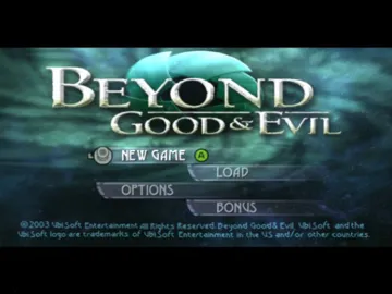 Beyond Good & Evil (USA) screen shot title